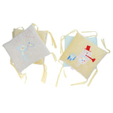Maxbell 6PCs Baby Crib Bumper Cotton Infant Bed Cot Protector Musical