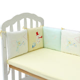 Maxbell 6PCs Baby Crib Bumper Cotton Infant Bed Cot Protector Musical