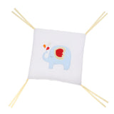 Maxbell 6PCs Baby Crib Bumper Cotton Infant Bed Cot Protector Elephant and Monkey