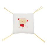 Maxbell 6PCs Baby Crib Bumper Cotton Infant Bed Cot Protector Elephant and Monkey