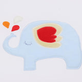 Maxbell 6PCs Baby Crib Bumper Cotton Infant Bed Cot Protector Elephant and Monkey