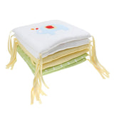 Maxbell 6PCs Baby Crib Bumper Cotton Infant Bed Cot Protector Elephant and Monkey