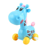 Maxbell Maxbell Baby Cartoon Clockwork Wind Up Toys Children Running Plastic Gift Giraffe