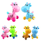 Maxbell Maxbell Baby Cartoon Clockwork Wind Up Toys Children Running Plastic Gift Giraffe