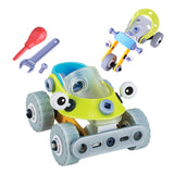 Maxbell 2 in 1 DIY Assembly Take Apart Toy for Kids Vehicles Toy Gift Vehicle