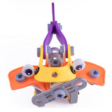 Maxbell 2 in 1 DIY Assembly Take Apart Toy for Kids Vehicles Toy Gift Aircraft