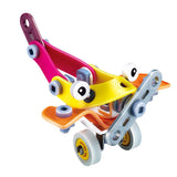 Maxbell 2 in 1 DIY Assembly Take Apart Toy for Kids Vehicles Toy Gift Aircraft