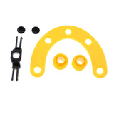 Maxbell 2 in 1 DIY Assembly Take Apart Toy for Kids Vehicles Toy Gift Aircraft