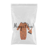 Maxbell Maxbell Baby Sleep Halloween Blanket Striped Print Sleeping Bag+Hats 2pcs 0-6Month