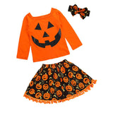 Baby Halloween Costume Tutu Dress Pumpkin Romper Jumpsuit Outfits 2 Years