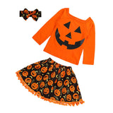 Baby Halloween Costume Tutu Dress Pumpkin Romper Jumpsuit Outfits 2 Years