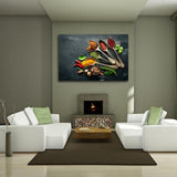 Maxbell Spices and Spoon Canvas Painting Kitchen Cooking Picture Wall Decor S