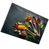 Maxbell Spices and Spoon Canvas Painting Kitchen Cooking Picture Wall Decor S