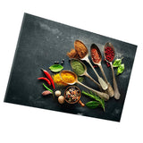 Maxbell Spices and Spoon Canvas Painting Kitchen Cooking Picture Wall Decor S