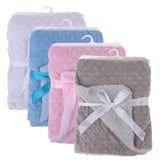 Maxbell Baby Bubble Blanket Newborn Boys Girls Cot Blanket Comforter Wrap Pink