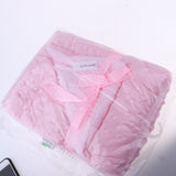 Maxbell Baby Bubble Blanket Newborn Boys Girls Cot Blanket Comforter Wrap Pink