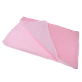 Maxbell Baby Bubble Blanket Newborn Boys Girls Cot Blanket Comforter Wrap Pink