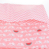 Maxbell Bedside Pocket Storage Nursery Diaper Hanging Bag Organizer Pink crocodile