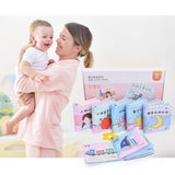Maxbell 6 Pieces Soft Baby Cloth Book Early Educational Newborn Crib Toys