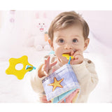 Maxbell 6 Pieces Soft Baby Cloth Book Early Educational Newborn Crib Toys