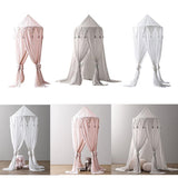 Maxbell Baby Bed Canopy Netting Bedcover Mosquito Curtain Bedding Dome Reading Tent White