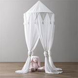 Maxbell Baby Bed Canopy Netting Bedcover Mosquito Curtain Bedding Dome Reading Tent White