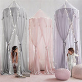 Maxbell Baby Bed Canopy Netting Bedcover Mosquito Curtain Bedding Dome Reading Tent White