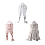 Maxbell Baby Bed Canopy Netting Bedcover Mosquito Curtain Bedding Dome Reading Tent White
