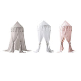 Maxbell Baby Bed Canopy Netting Bedcover Mosquito Curtain Bedding Dome Reading Tent White