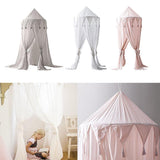 Maxbell Baby Bed Canopy Netting Bedcover Mosquito Curtain Bedding Dome Reading Tent White