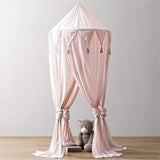 Maxbell Baby Bed Canopy Netting Bedcover Mosquito Curtain Bedding Dome Reading Tent Pink