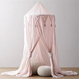 Maxbell Baby Bed Canopy Netting Bedcover Mosquito Curtain Bedding Dome Reading Tent Pink