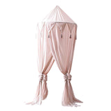 Maxbell Baby Bed Canopy Netting Bedcover Mosquito Curtain Bedding Dome Reading Tent Pink