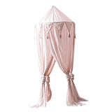 Maxbell Baby Bed Canopy Netting Bedcover Mosquito Curtain Bedding Dome Reading Tent Pink