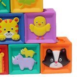 Maxbell Soft Silicon Cartoon Numbers Animals Cogntive Toy Early Learning for Kids