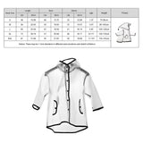 Maxbell Maxbell Kids Raincoat Durable Translucent Rain Cape Portable Hooded Poncho 3-5T