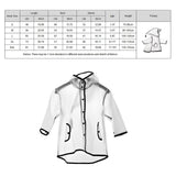 Maxbell Maxbell Kids Raincoat Durable Translucent Rain Cape Portable Hooded Poncho 8-11T