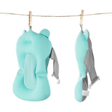 Maxbell Baby Bath Tub Pillow Pad Air Cushion Floating Seat Shower Mat Blue