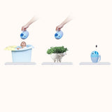 Maxbell 2pcs Baby Kids Bath Tool Plastic Waterfall Bath Rinser Cup