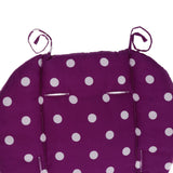 Maxbell Baby Pushchair Stroller Kids Seat Pad Pram Liner Cushion Mat Purple Dot