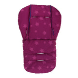 Maxbell Baby Thick Stroller Pram Pushchair Mat Seat Cushion Pad Liner Cover Purple