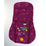 Maxbell Baby Thick Stroller Pram Pushchair Mat Seat Cushion Pad Liner Cover Purple