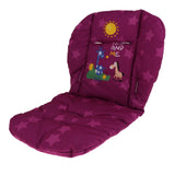 Maxbell Baby Thick Stroller Pram Pushchair Mat Seat Cushion Pad Liner Cover Purple