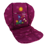 Maxbell Baby Thick Stroller Pram Pushchair Mat Seat Cushion Pad Liner Cover Purple