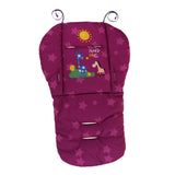 Maxbell Baby Thick Stroller Pram Pushchair Mat Seat Cushion Pad Liner Cover Purple