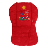 Maxbell Baby Thick Stroller Pram Pushchair Mat Seat Cushion Pad Liner Cover Red