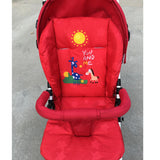 Maxbell Baby Thick Stroller Pram Pushchair Mat Seat Cushion Pad Liner Cover Red