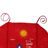 Maxbell Baby Thick Stroller Pram Pushchair Mat Seat Cushion Pad Liner Cover Red