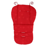 Maxbell Baby Thick Stroller Pram Pushchair Mat Seat Cushion Pad Liner Cover Red