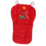 Maxbell Baby Thick Stroller Pram Pushchair Mat Seat Cushion Pad Liner Cover Red